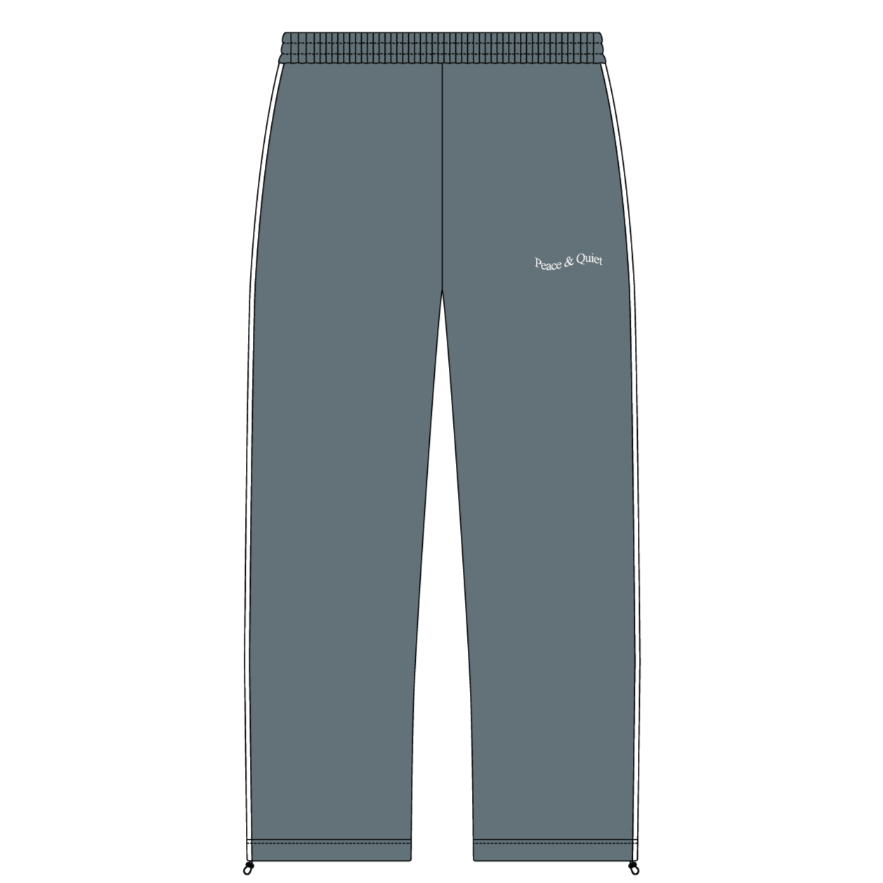 Wordmark Nylon Pants (Slate)