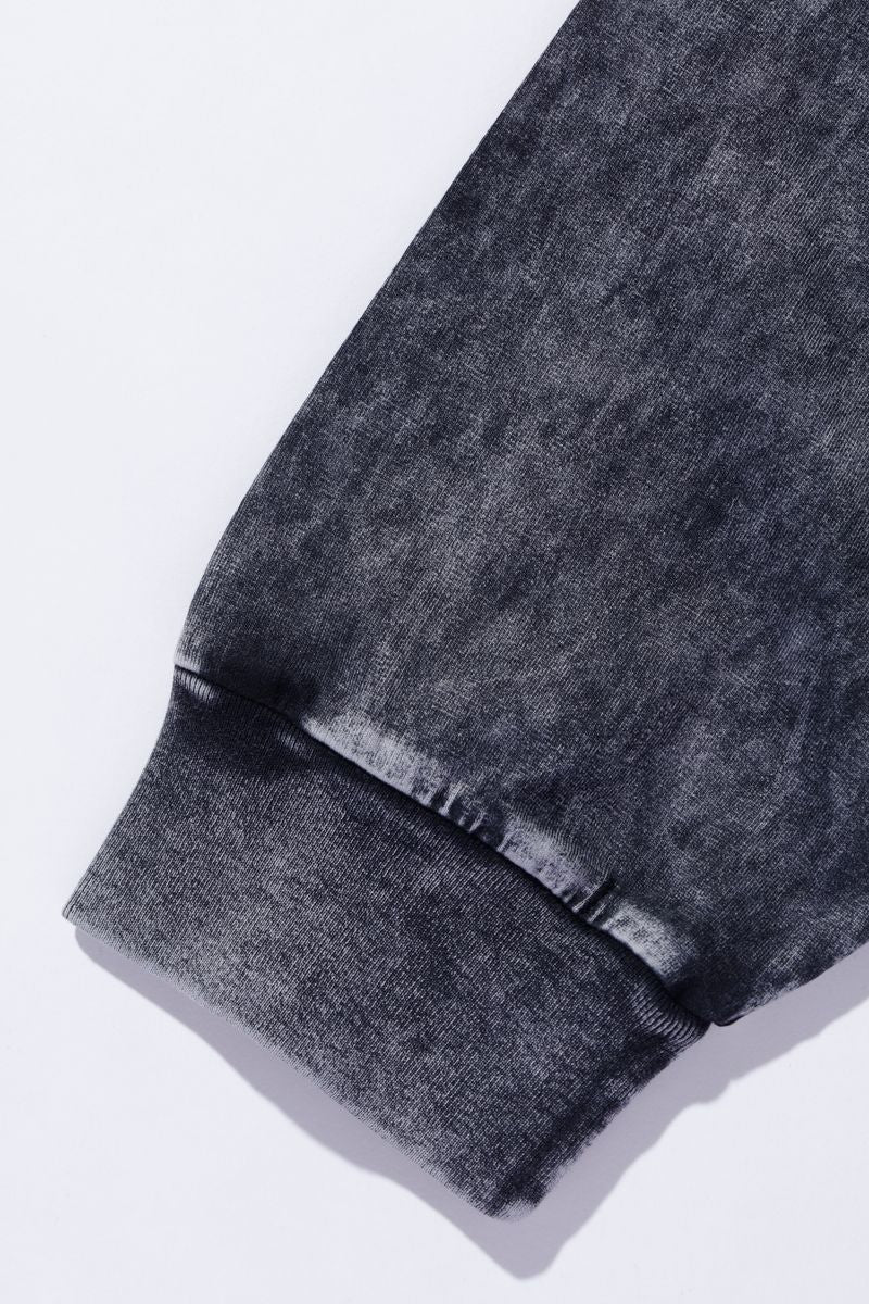 Chemical Wash Slanted OG L/S Tee (Black)