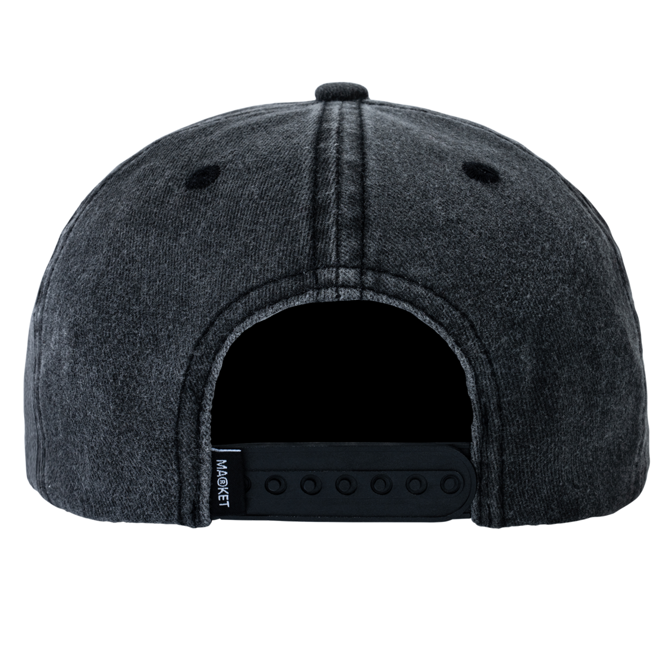 Needlepoint 5-Panel Hat (Pirate Black)