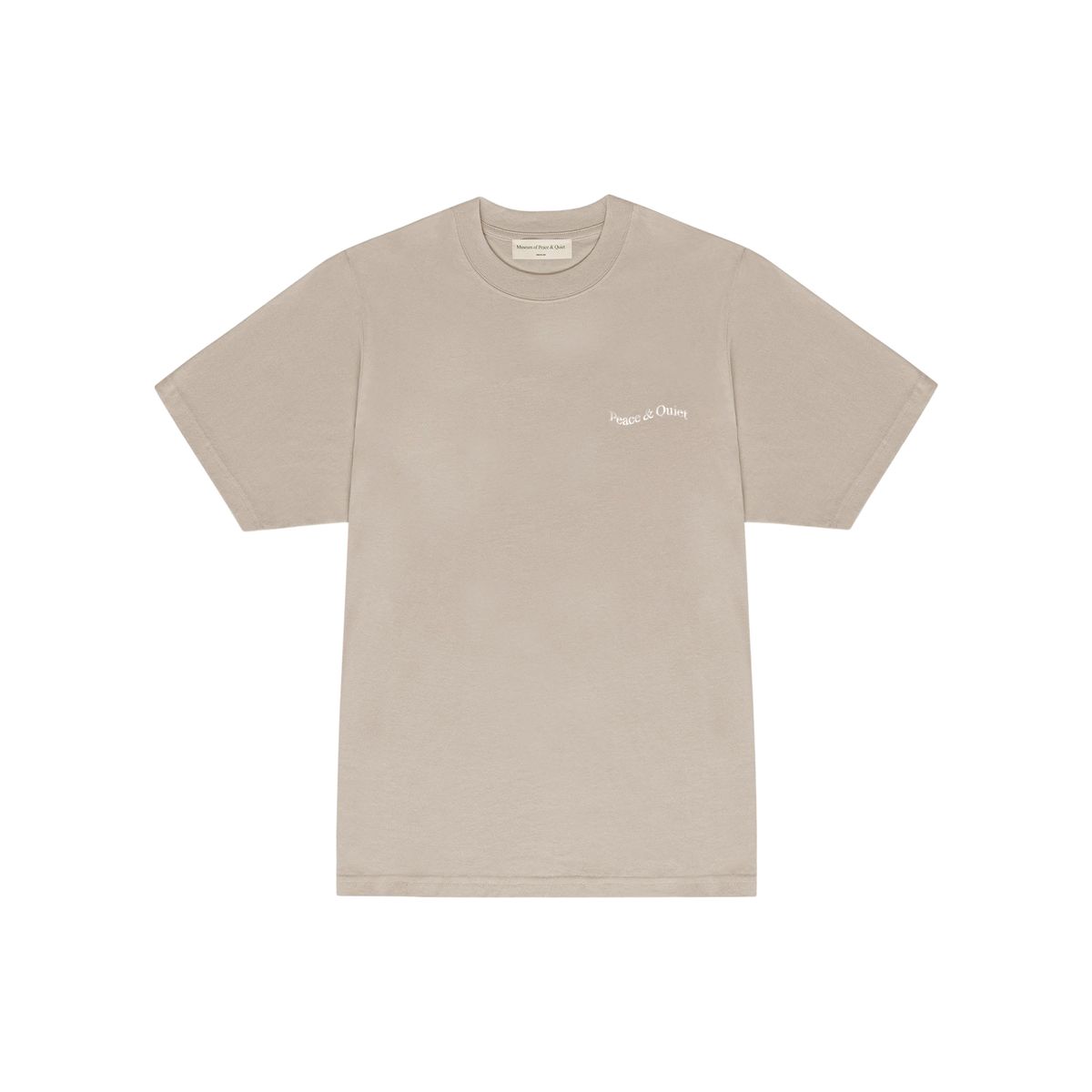 Stencil Tee (Taupe)