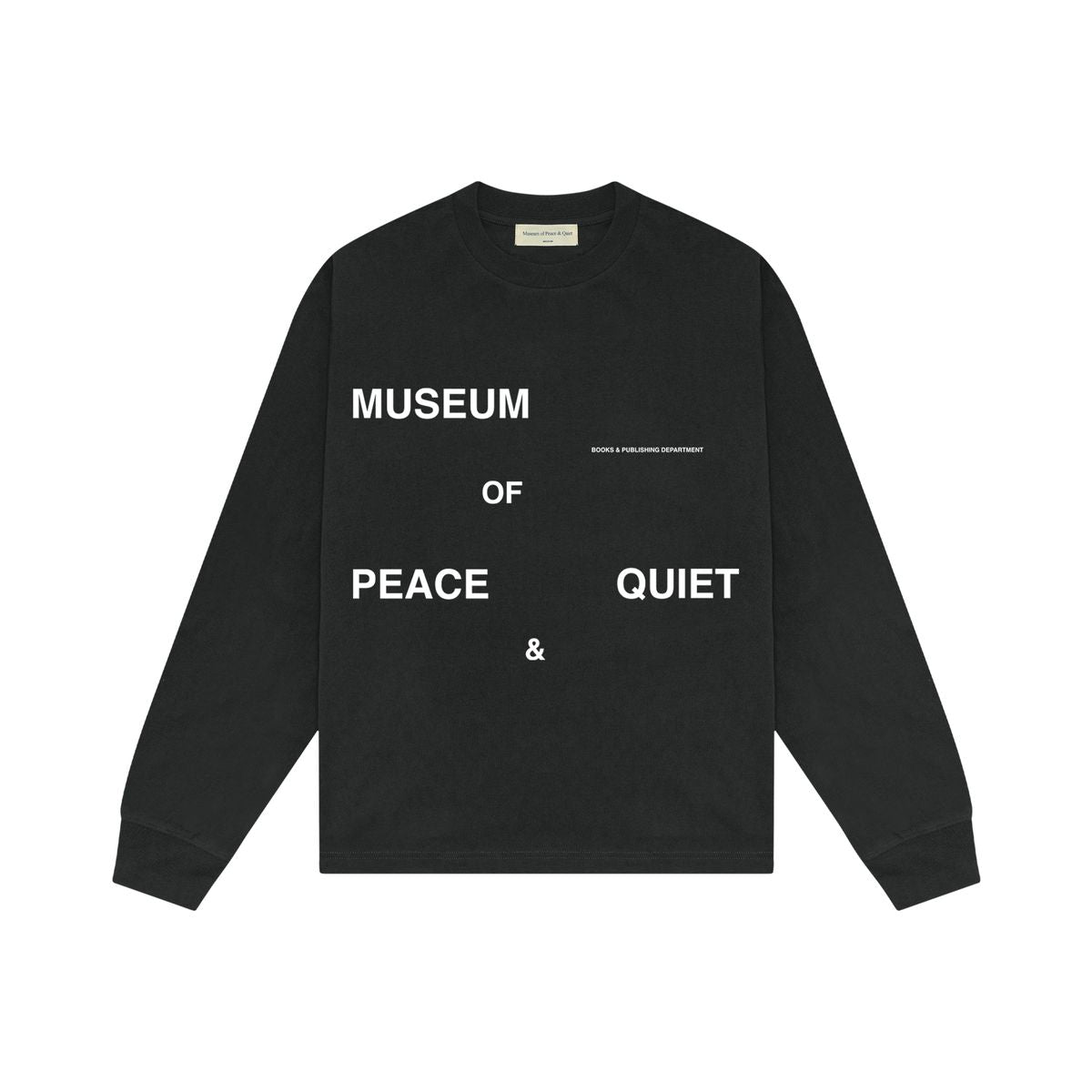 Publishing Dept Long Sleeve Tee (Black)