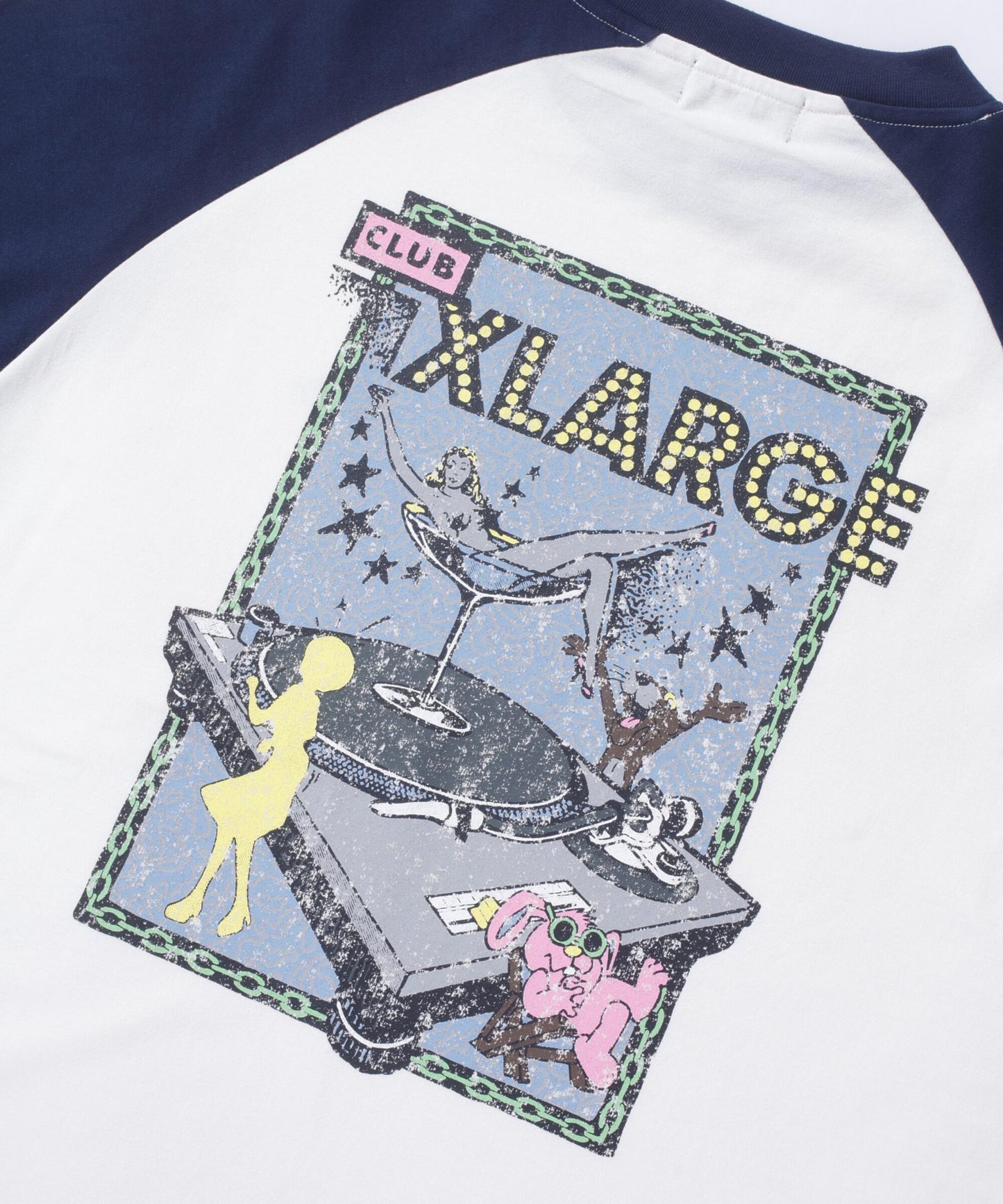 Slanted OG Raglan Long Sleeve Tee