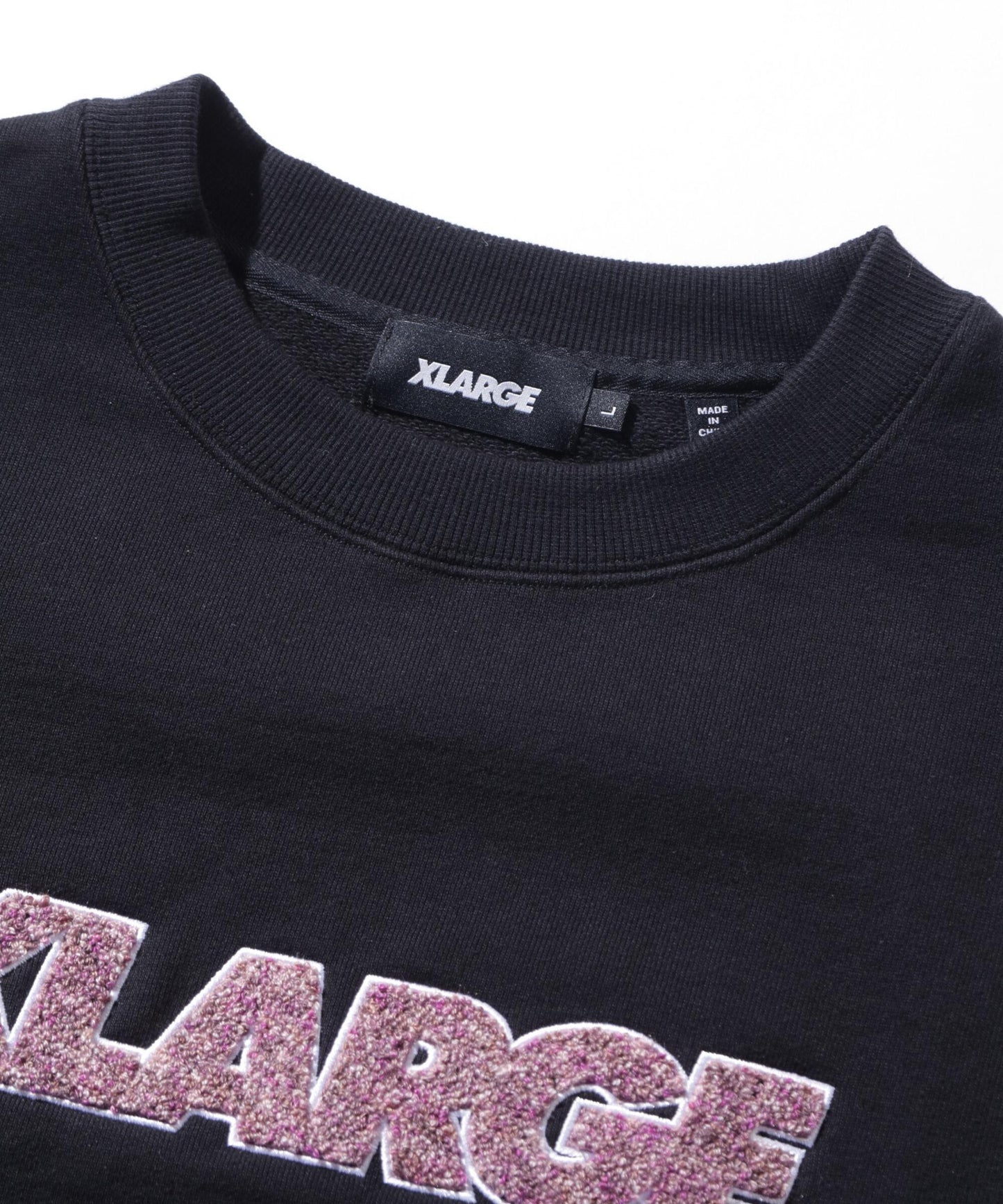 Chenille Standard Logo Crewneck Sweatshirt