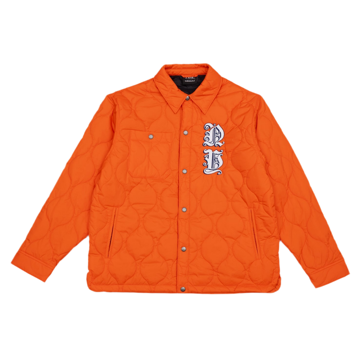 NY Quilted Jacket (Safety Orange)
