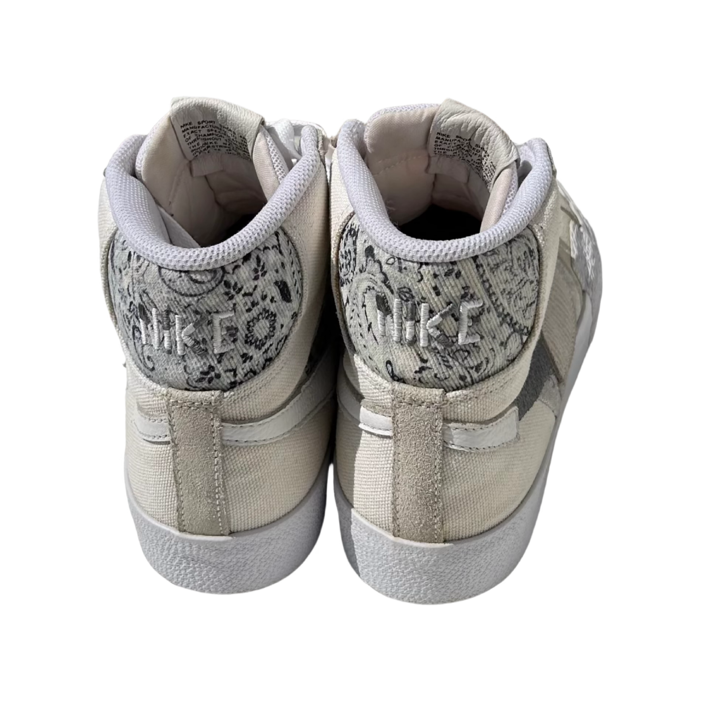 SB Blazer Mid Premium "White/Smoke" (De uso)