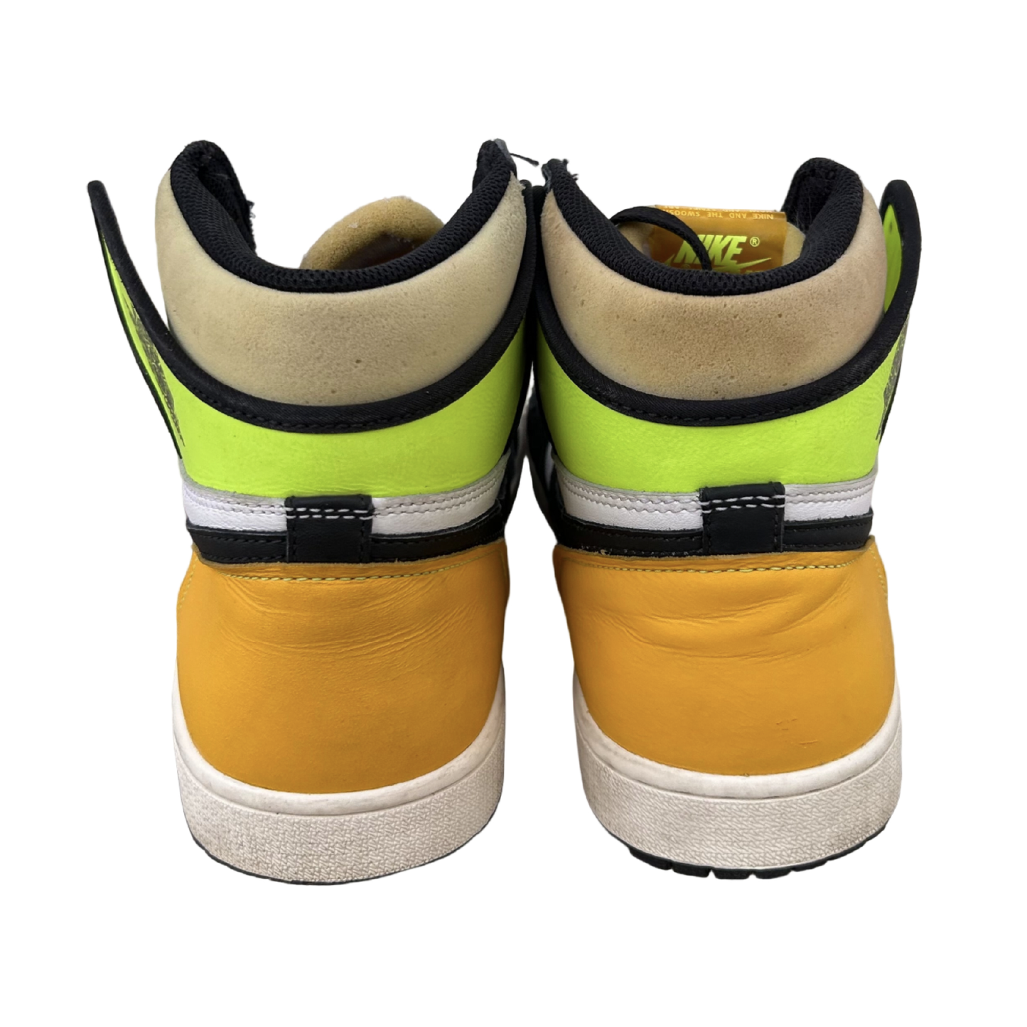 Jordan 1 Retro High OG "Volt Gold" (De Uso)