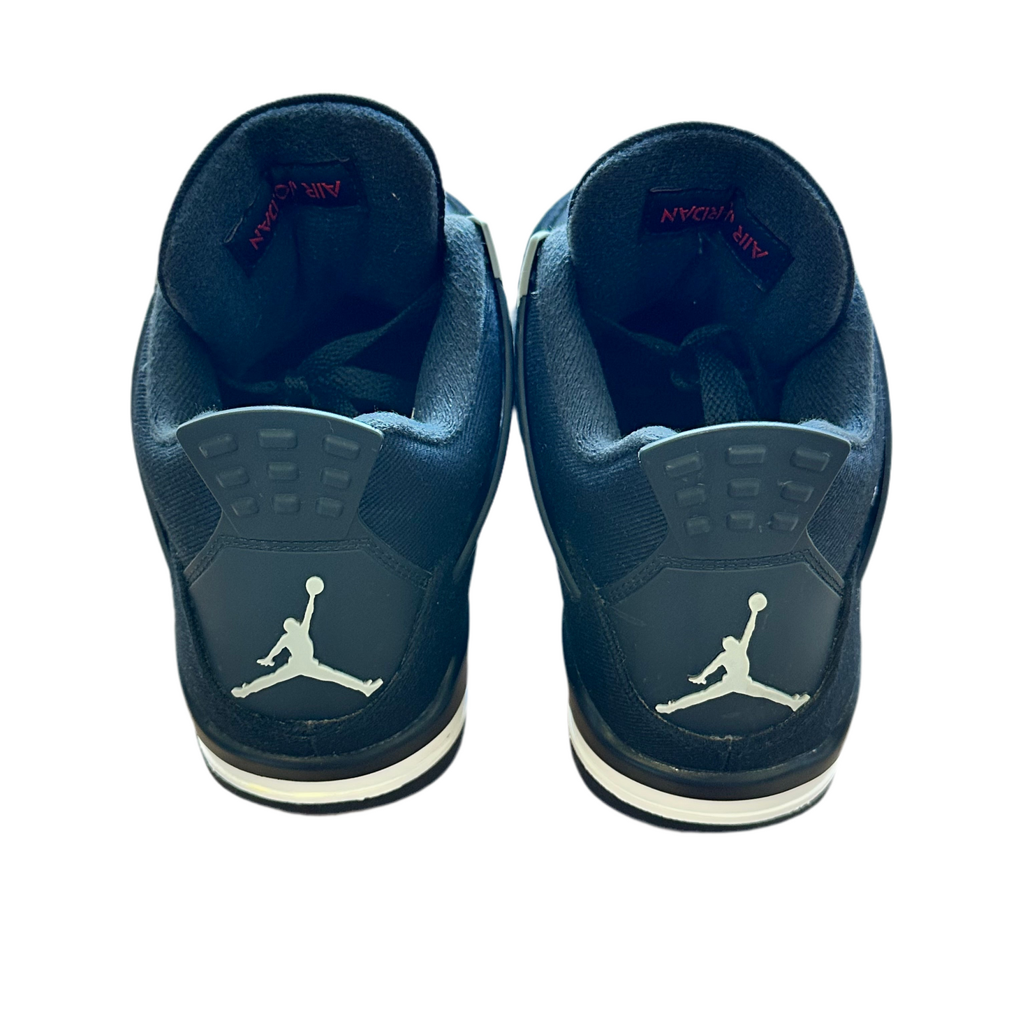 Jordan 4 Retro "Black Canvas" (De Uso)
