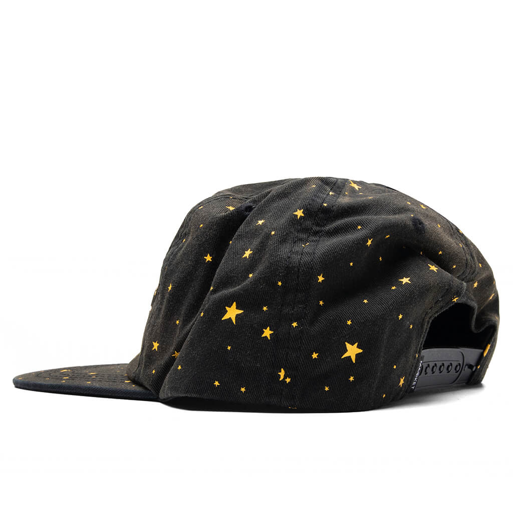 Galaxy Arc 5 Panel Hat (Pirate Black)