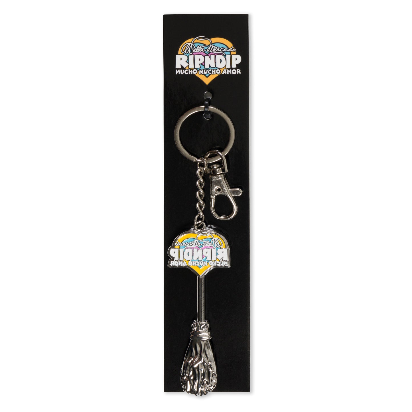 Ripndip Mucho Keychain (Silver)