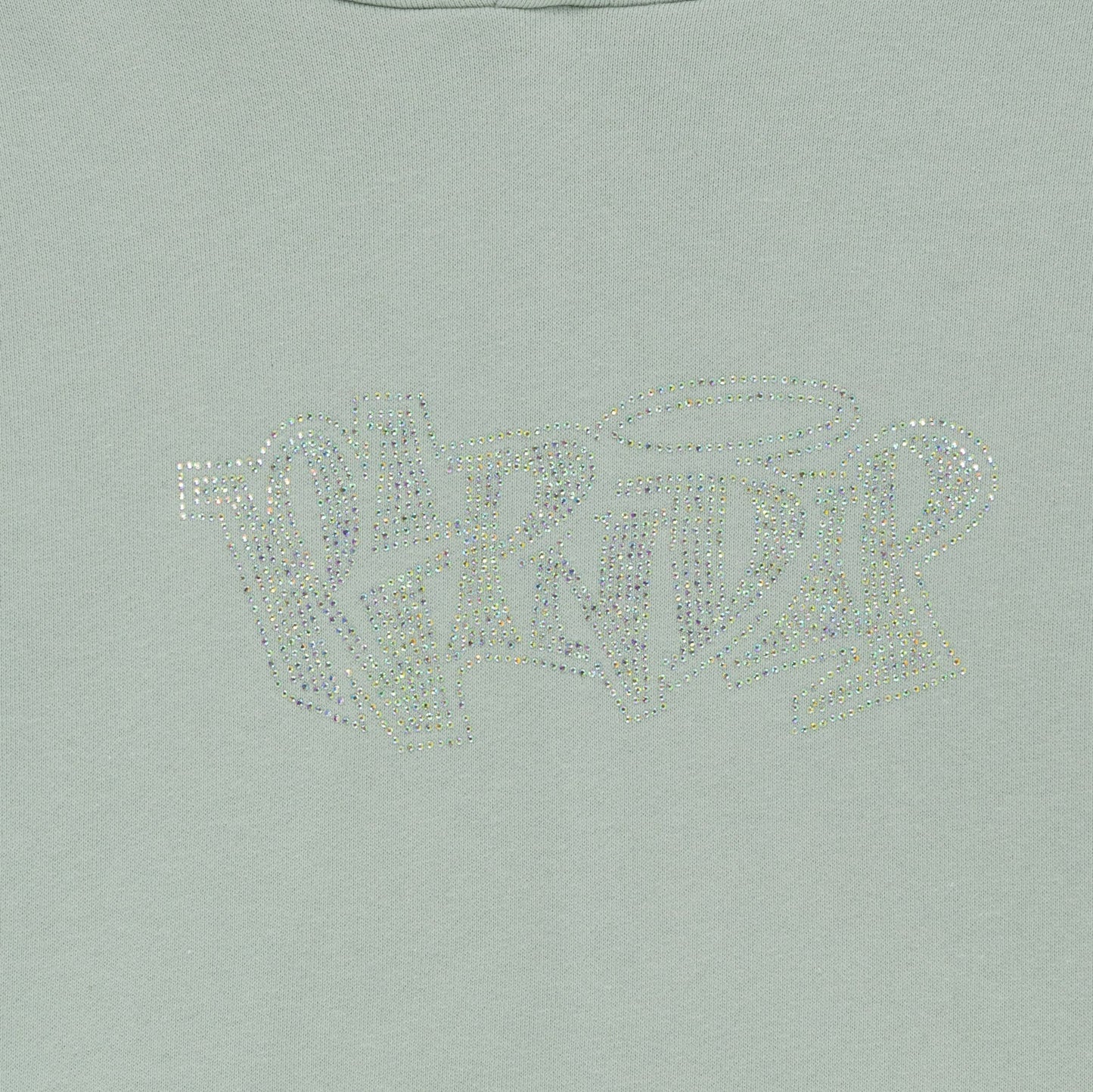 Angels Cropped Hoodie