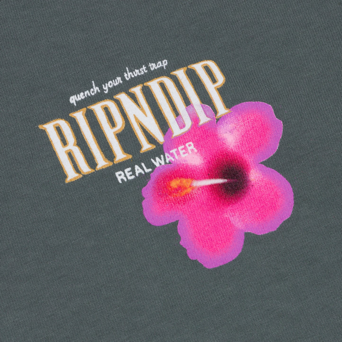 Real Water Tee (Charcoal)