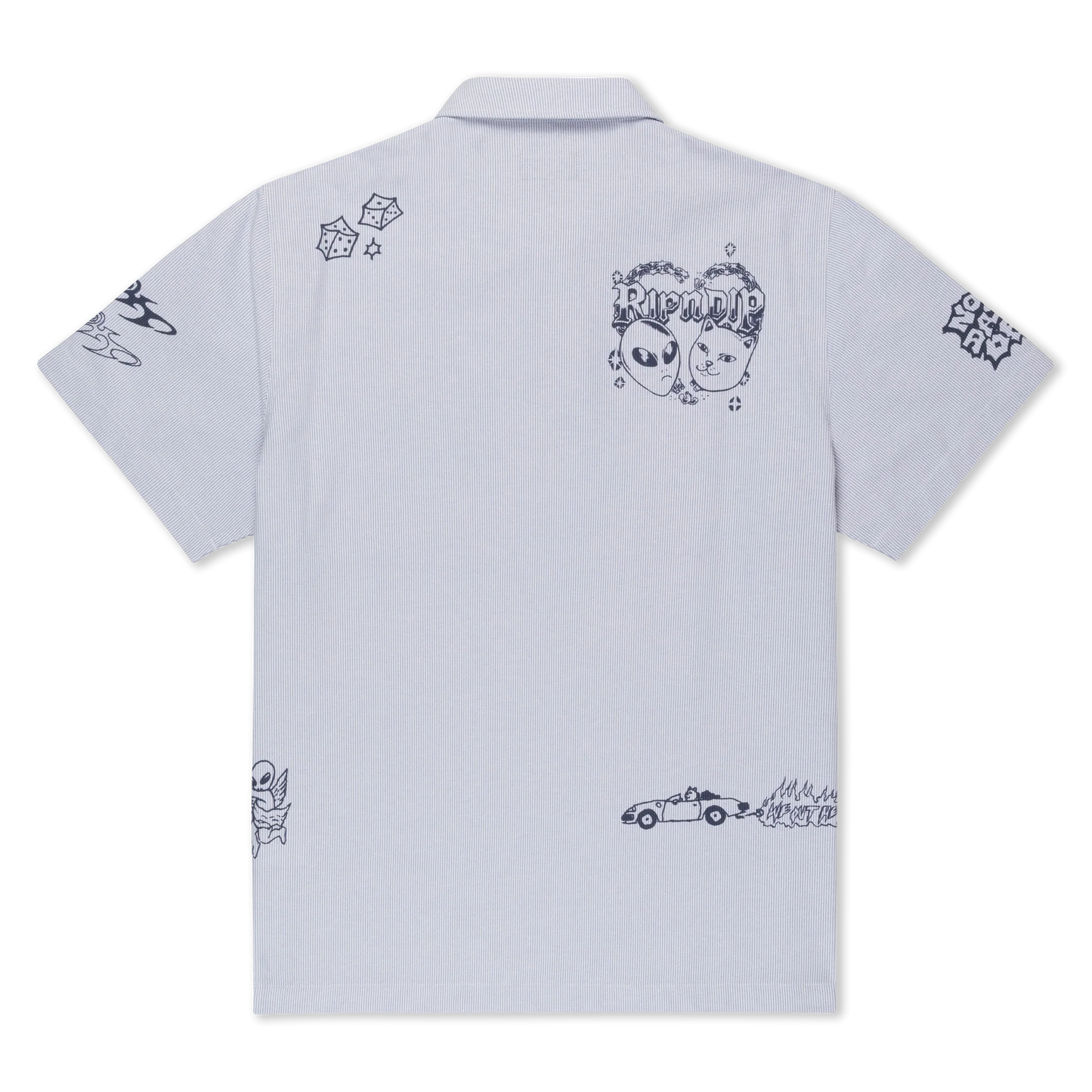 Westside Quarter Zip Shirt (Navy)