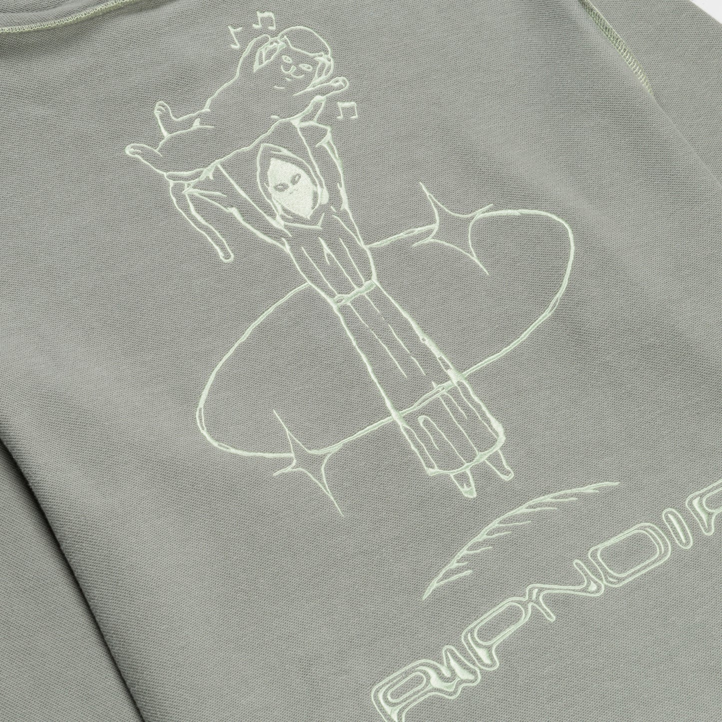Saturn Reverse Stitch Fleece Hoodie