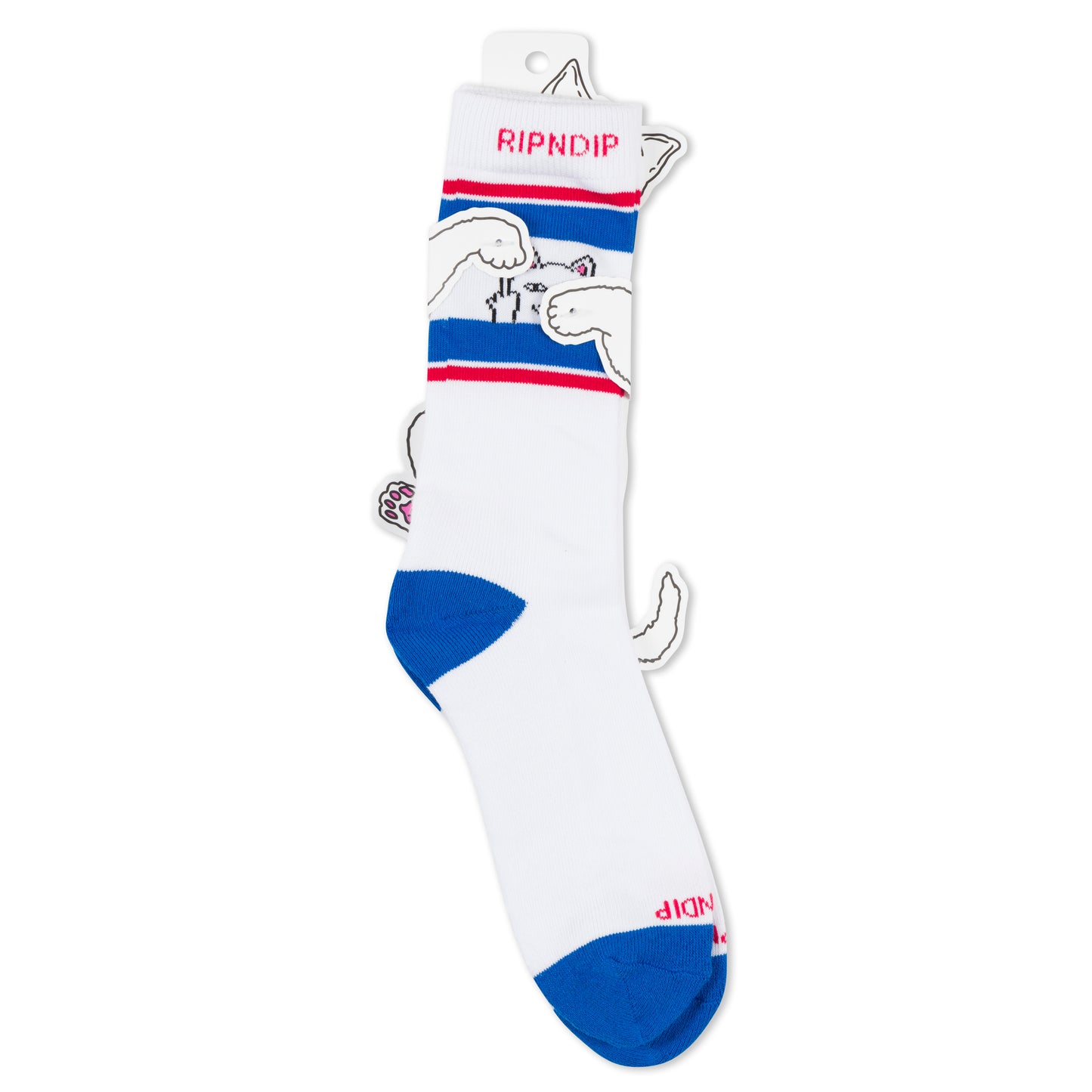 Peeking Nermal Socks (White)