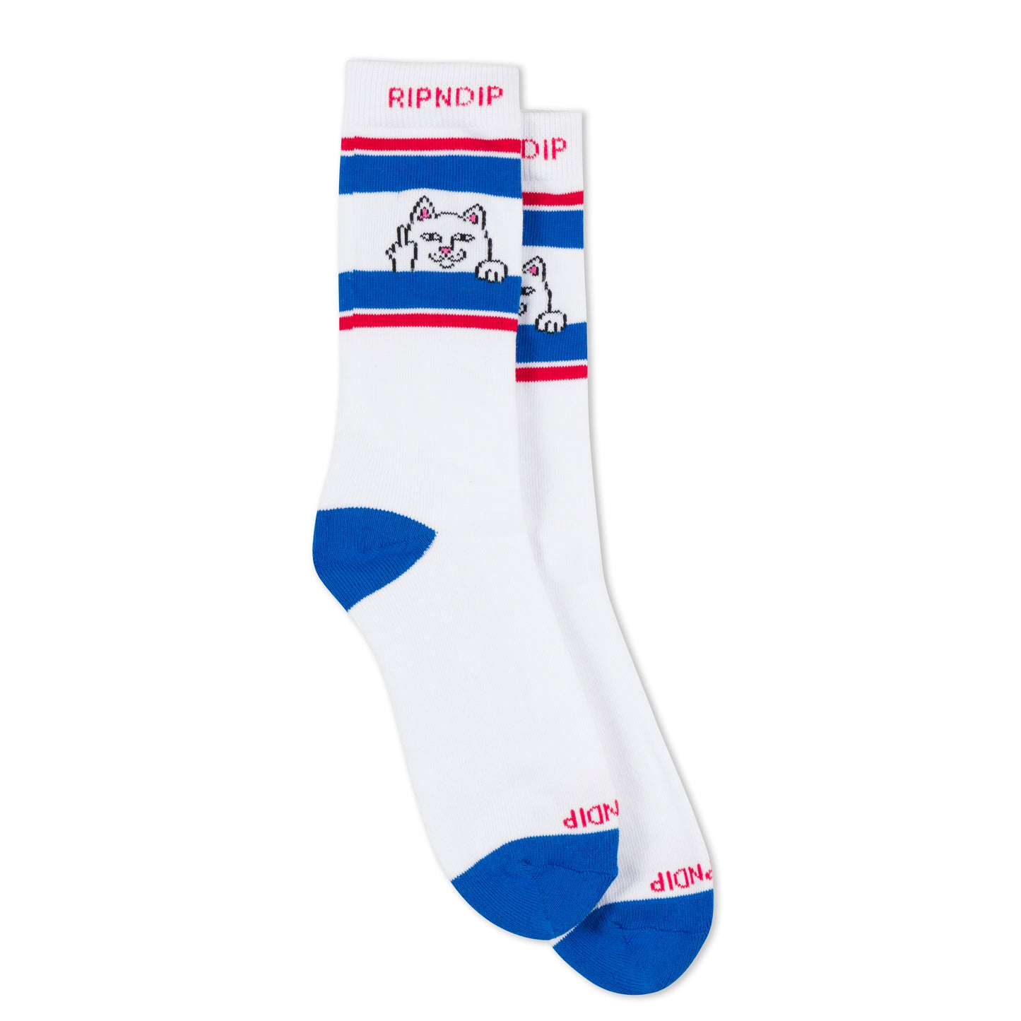 Peeking Nermal Socks (White)