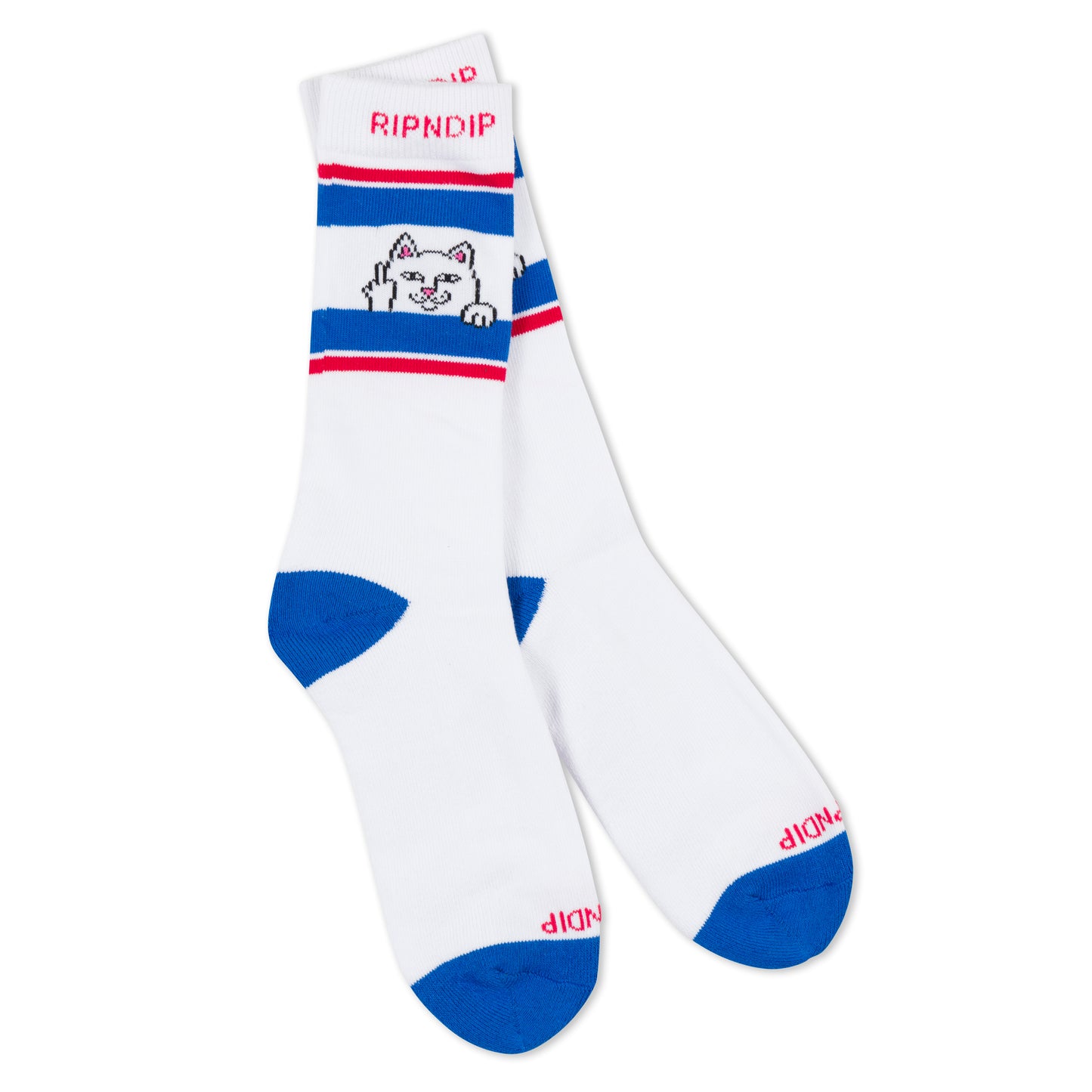 Peeking Nermal Socks (White)