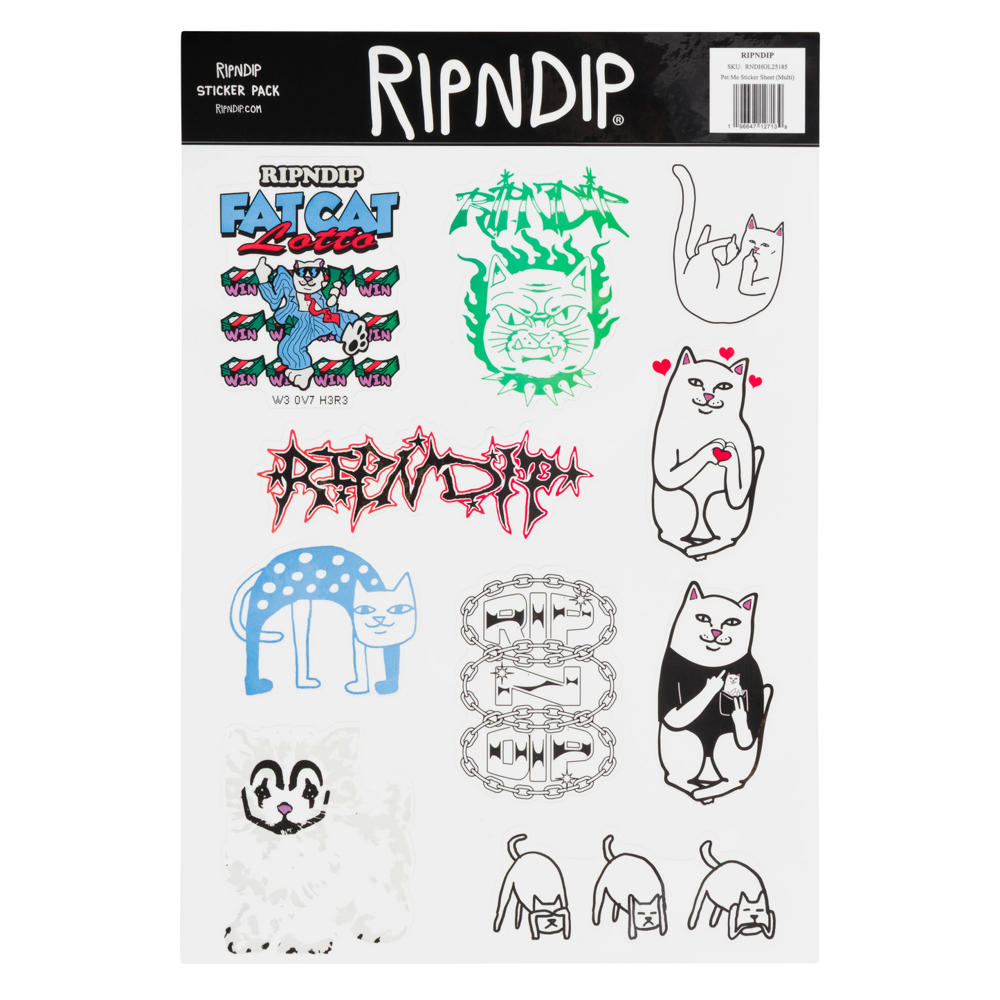 Pet Me Sticker Sheet