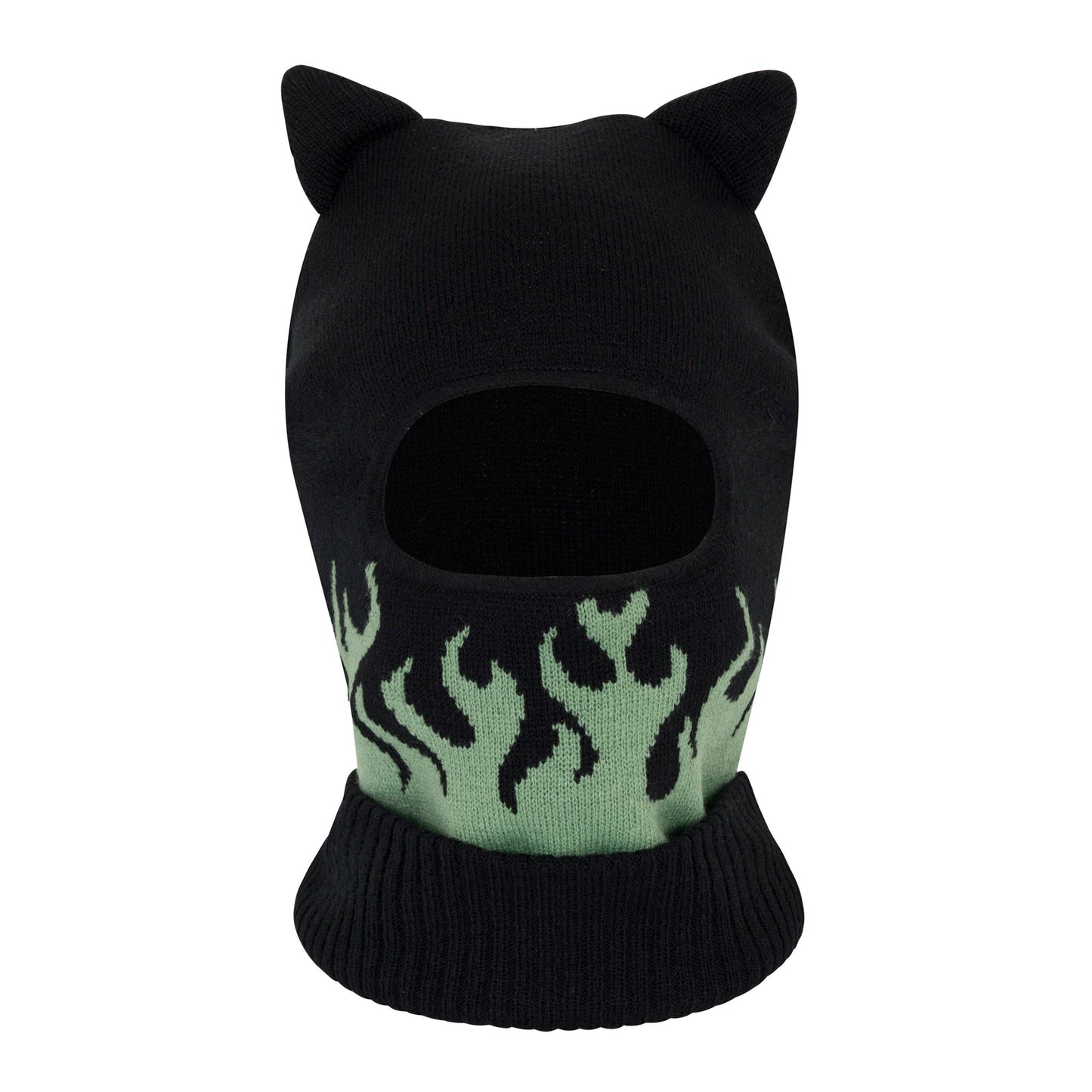 Volt Kitty Ears Balaclava (Black)