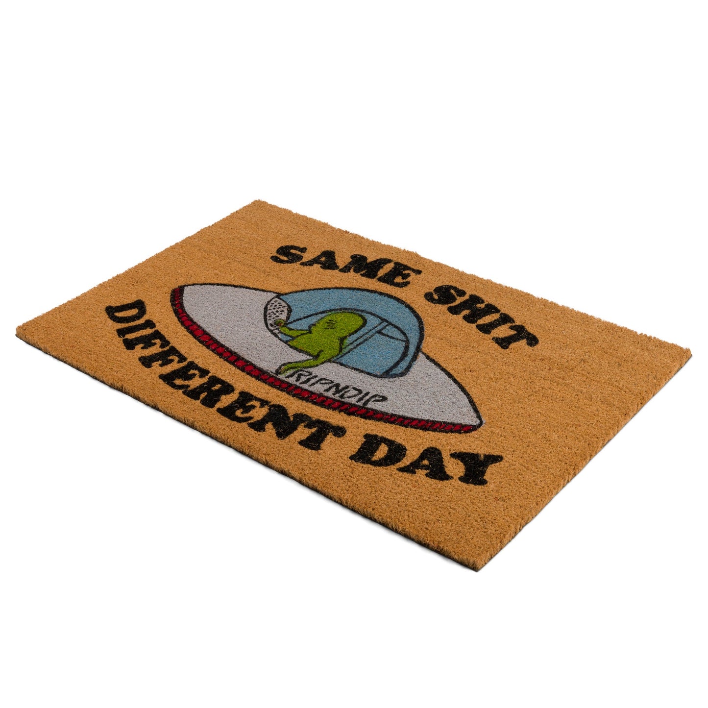 Same Shit Different Day Door Mat (Brown)