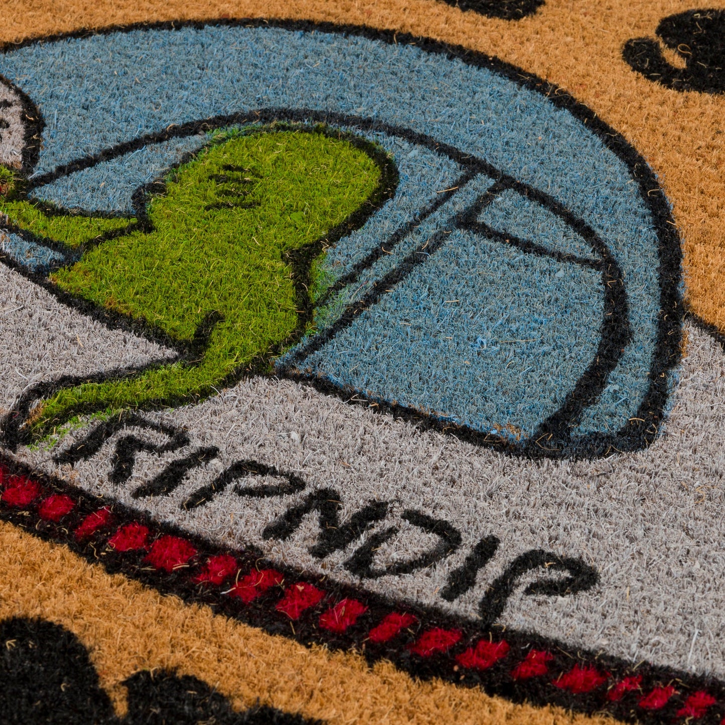 Same Shit Different Day Door Mat (Brown)