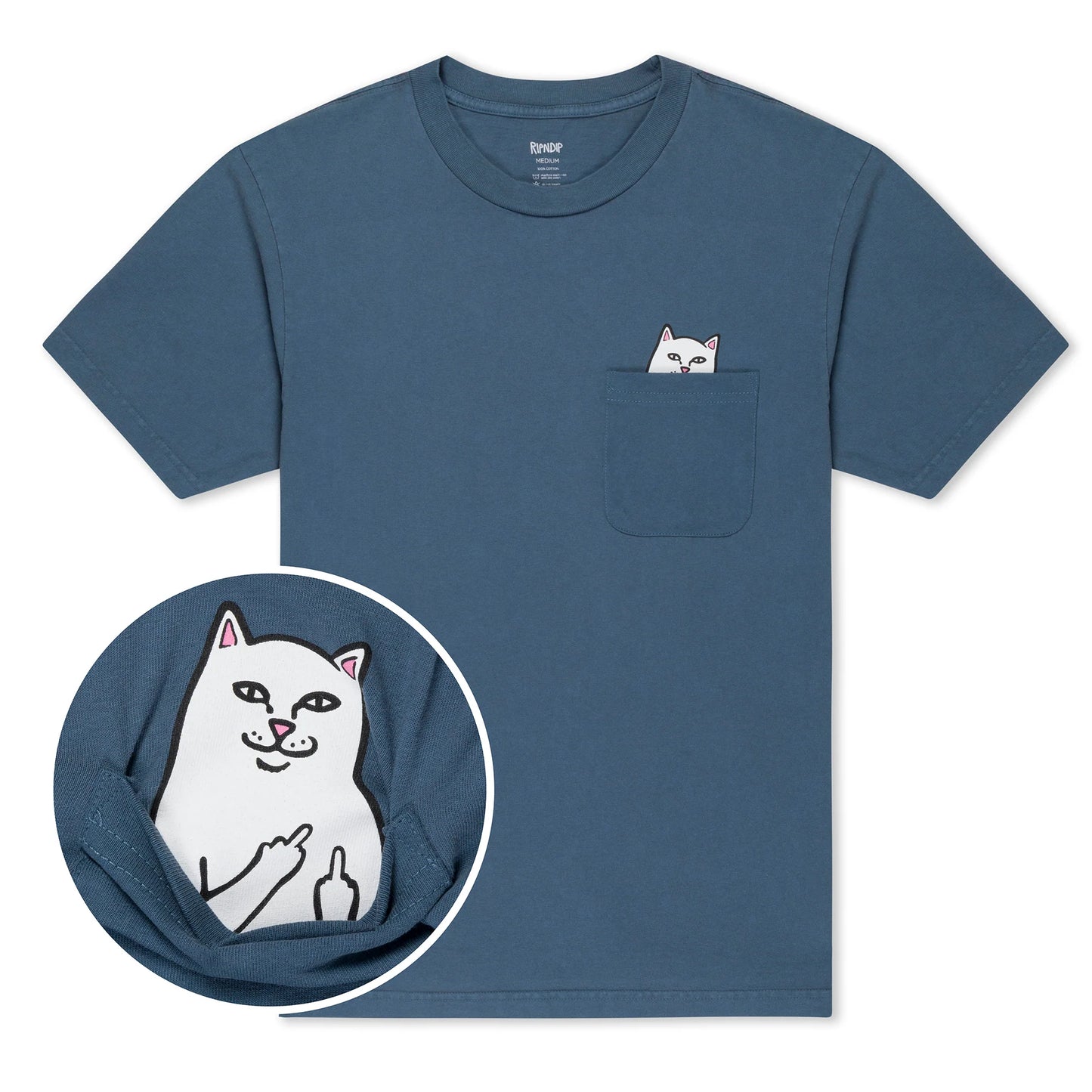 Lord Nermal Pocket Tee (Slate Mineral Wash)