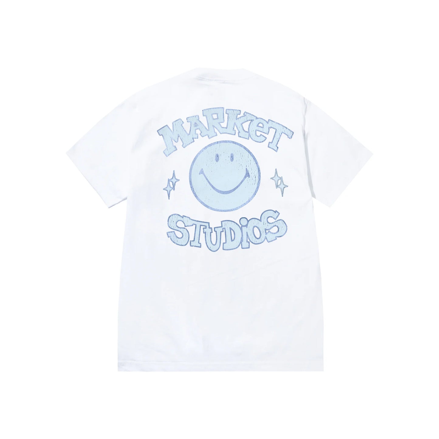 Smiley Old School Tee (White)
