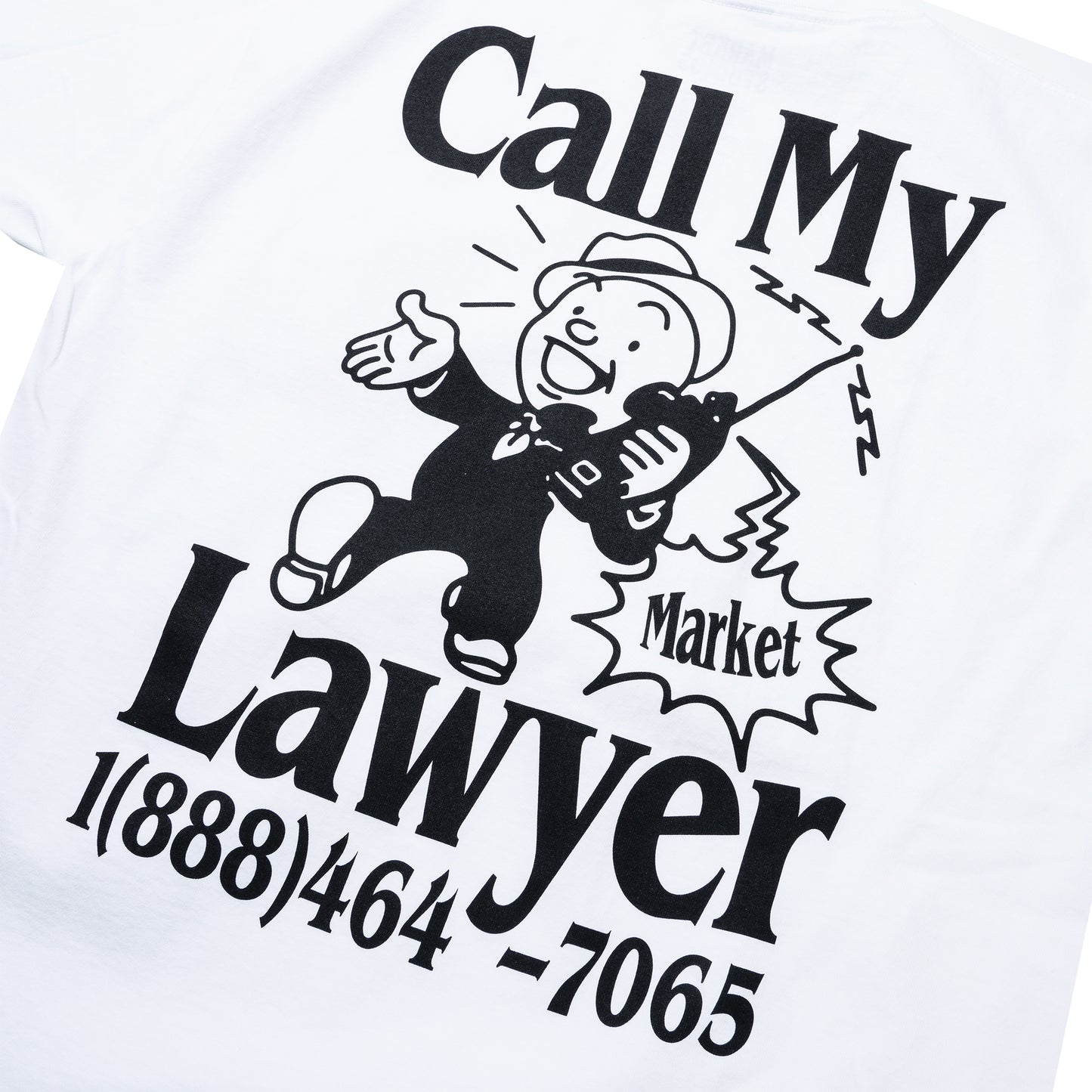 Walking And Talking Lawyer Tee (White)