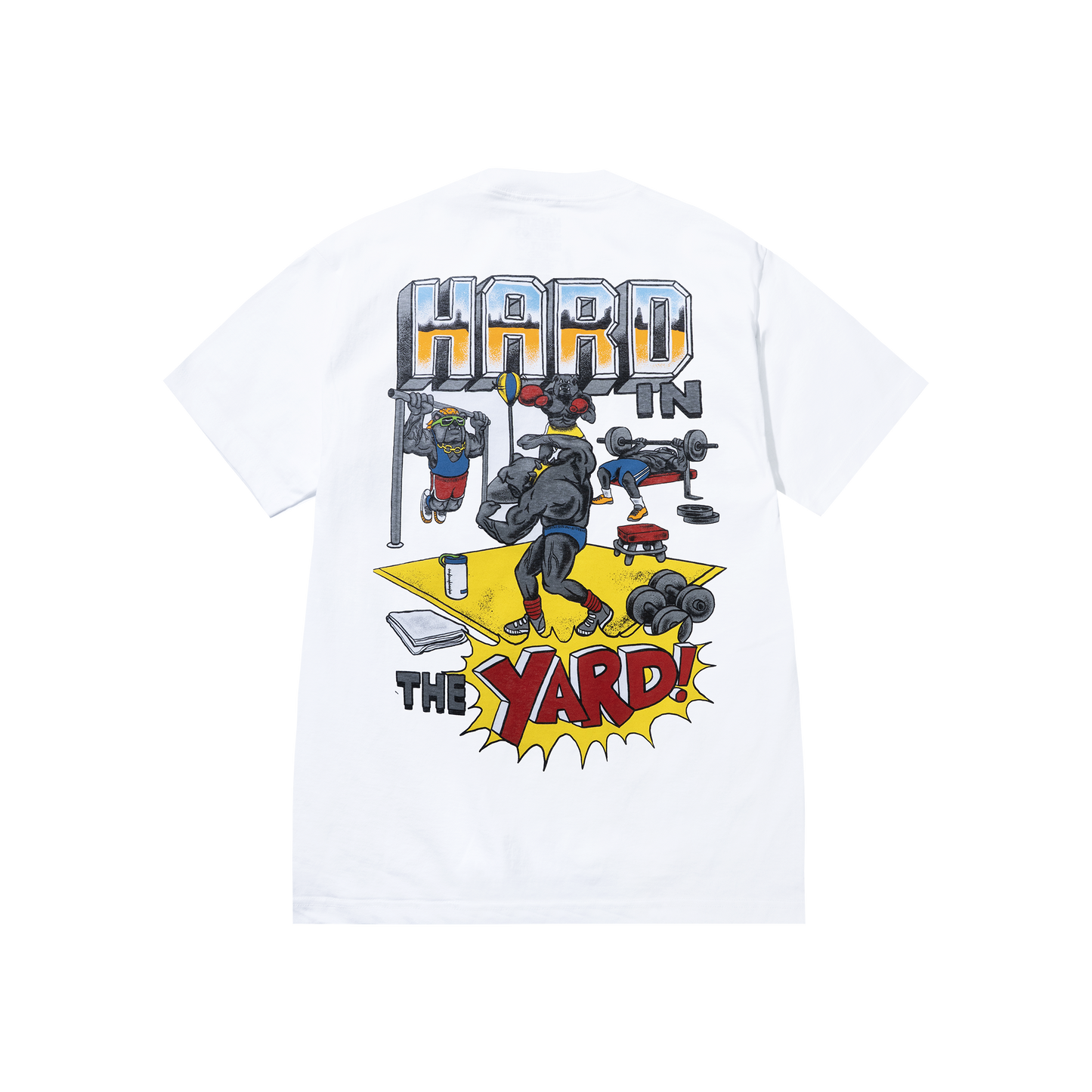 Hard In The Yard Tee (White)