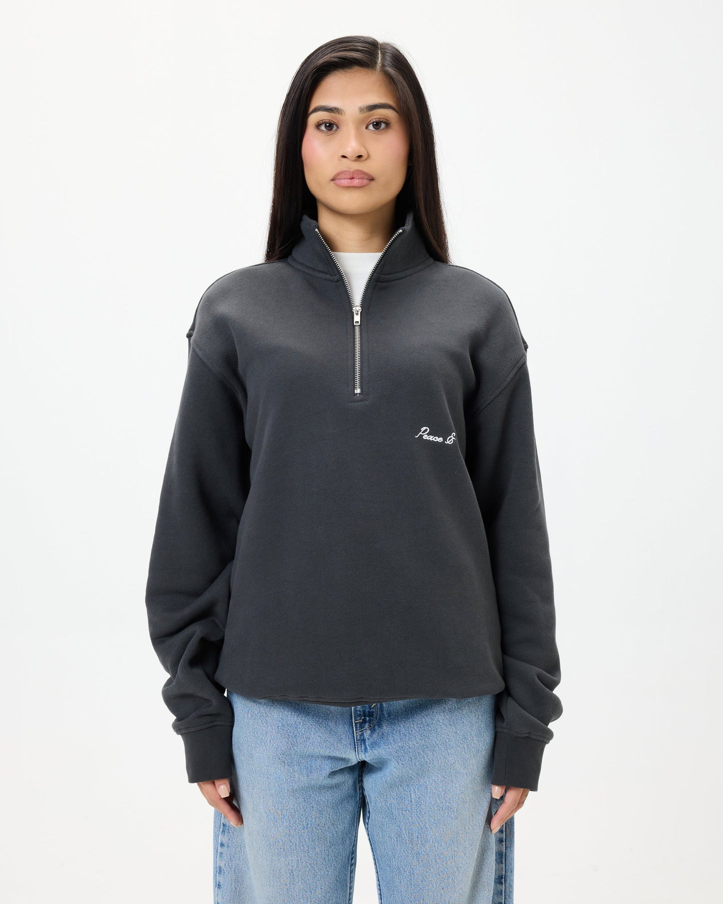 Signature Quarter Zip (Black)
