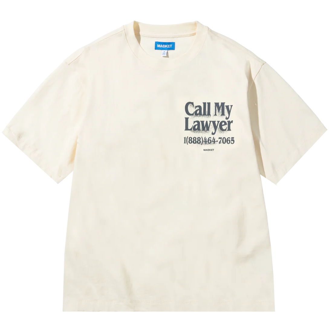 Call My Lawyer 3D Tee (Butter Cream)