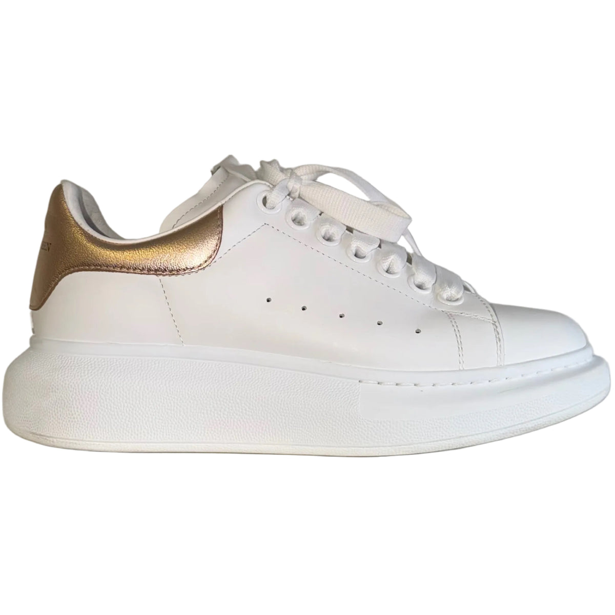 Alexander McQueen Oversized “White/Rose Gold” (De Uso)