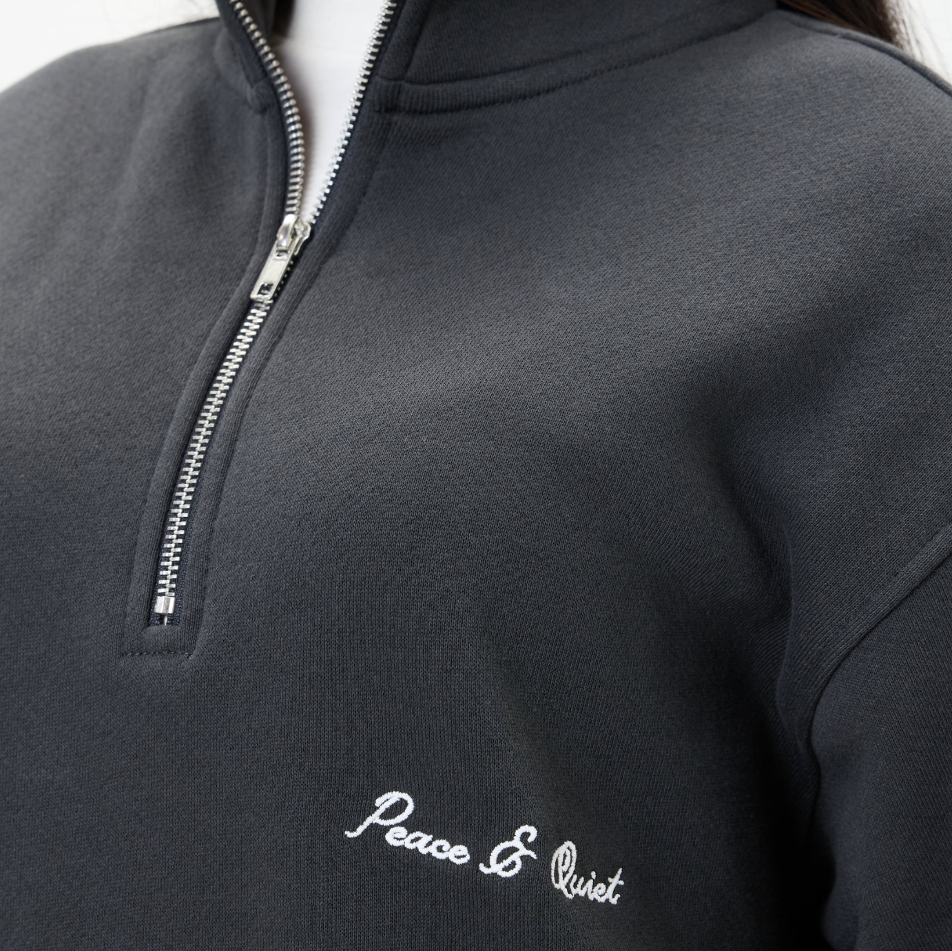 Signature Quarter Zip (Black)