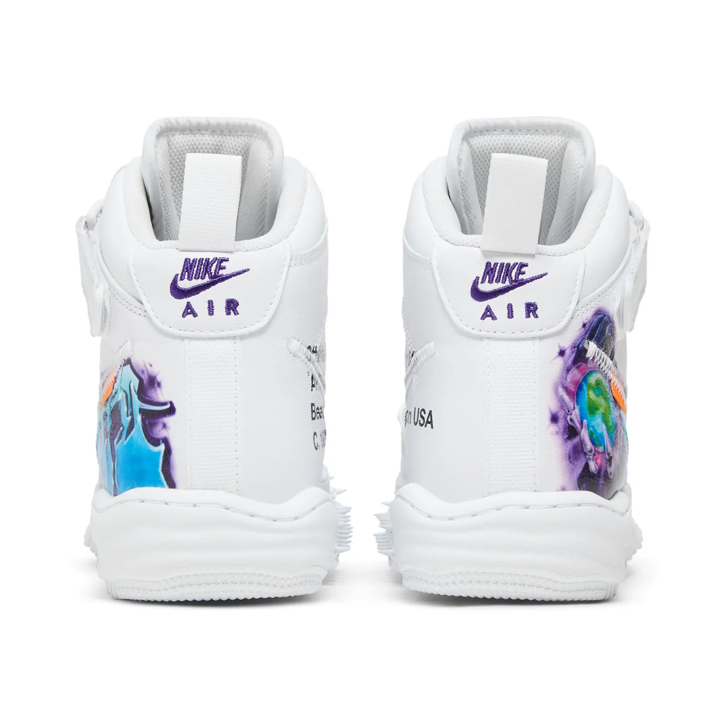 Air Force 1 Mid Off-White Graffiti White