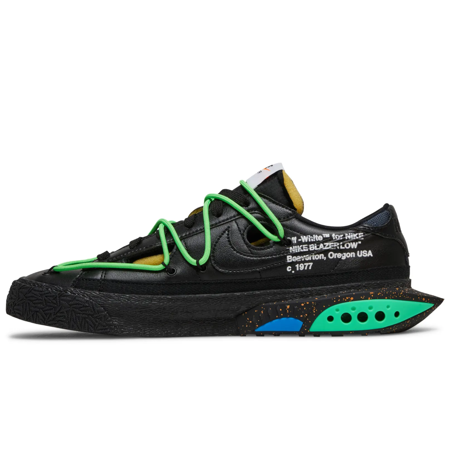 Blazer Low Off-White “Electro Green”