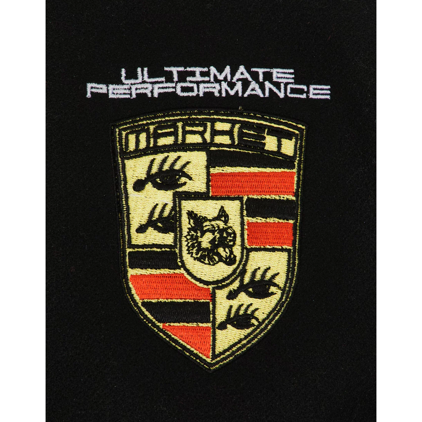 Ultimate Rally Bear Varsity Jacket (Black)