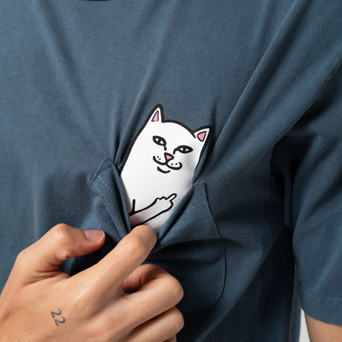 Lord Nermal Pocket Tee (Slate Mineral Wash)