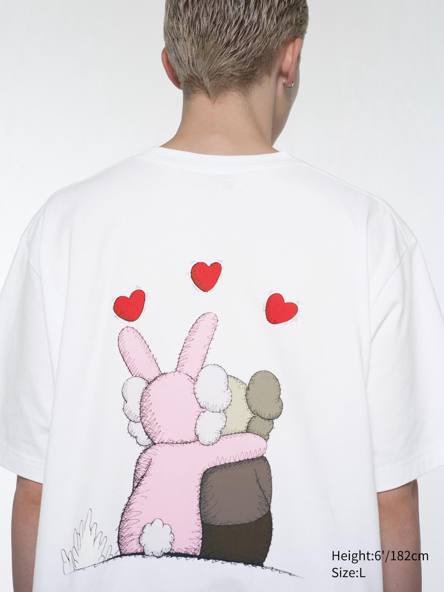 KAWS + Warhol UT "Hearts" Tee