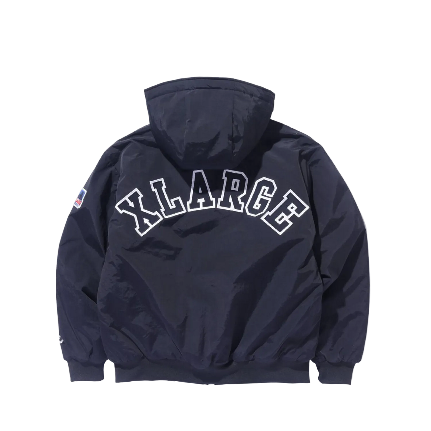 Nylon Puffer Jacket (Black)