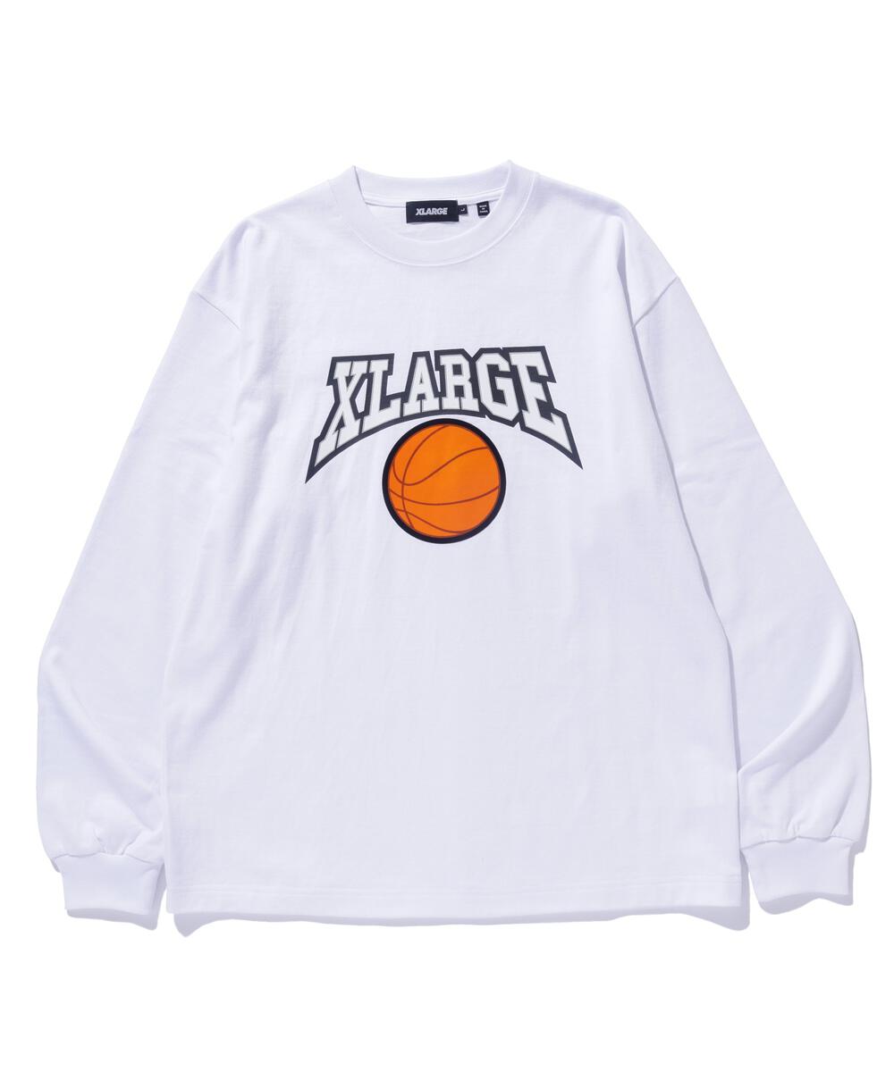 Team Logo Long Sleeve Tee (White)