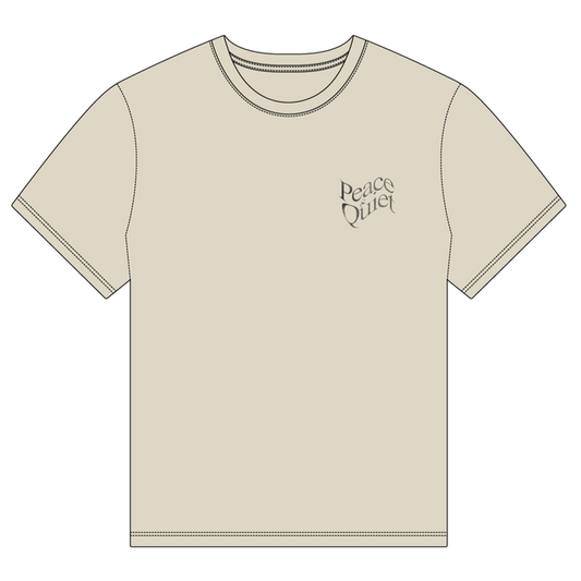 Warped Tee (Bone)