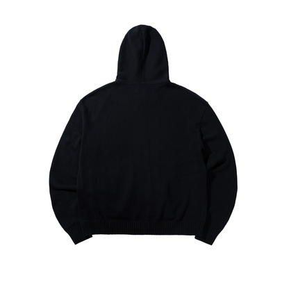 Classic Market Arc Full Zip Sweater Hoodie (Pirate Black)