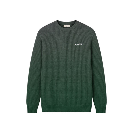 Wordmark Knit Sweater (Pine)