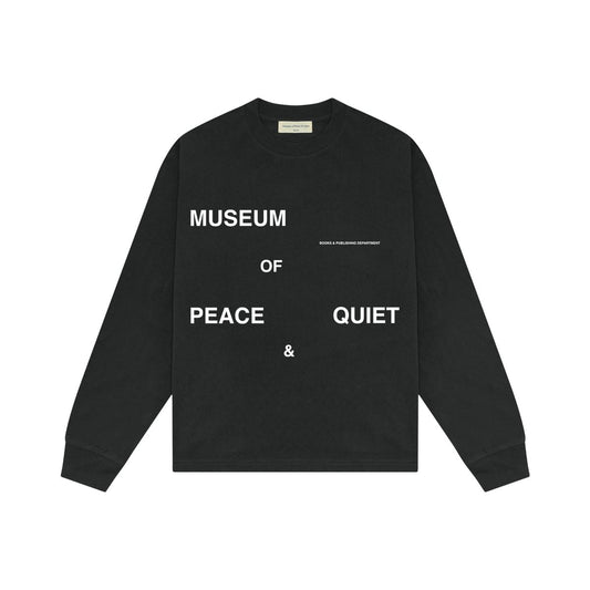 Publishing Dept Long Sleeve Tee (Black)