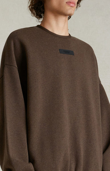 Crewneck Sweatshirt (Heather Wood)