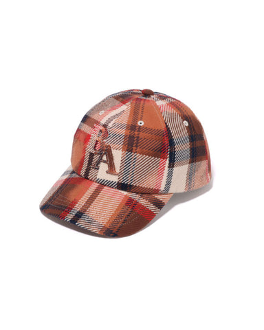 Bleached BAPE Check Panel Cap