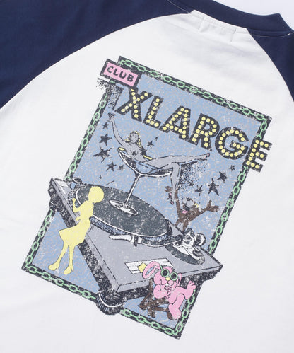 Slanted OG Raglan Long Sleeve Tee