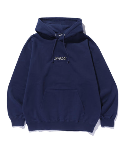 Standard Logo Hooded Sweatshirt (Navy)