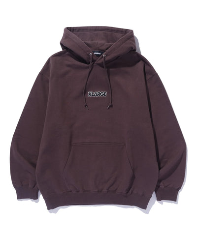 Standard Logo Hooded Sweatshirt (Brown)