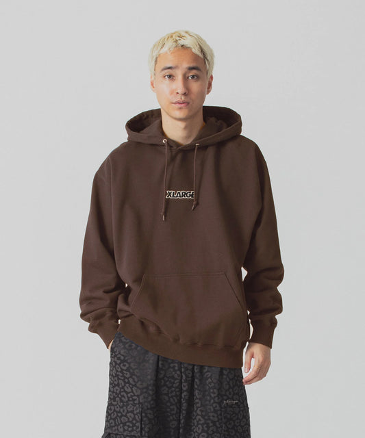 Standard Logo Hooded Sweatshirt (Brown)