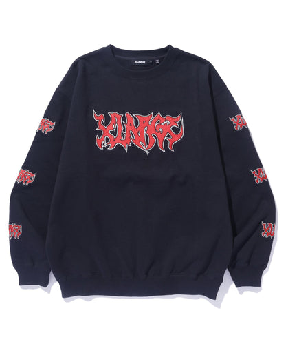Metal Crewneck Sweatshirt (Black)